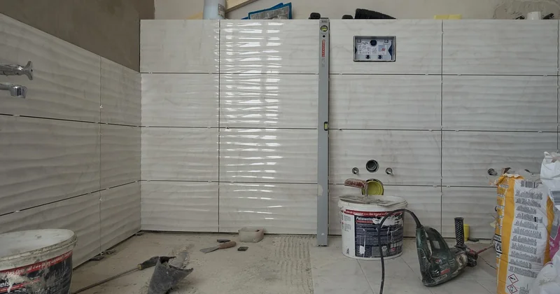 Retaper le mur étape par étape